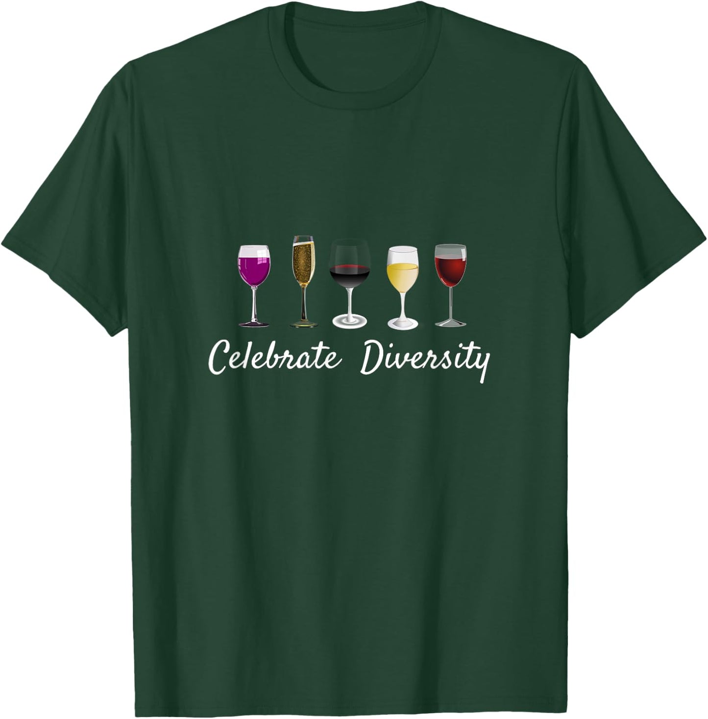 Wine Glass Saying Quote Funny Drinking Related T-Shirt - T-Shirt | Forest
