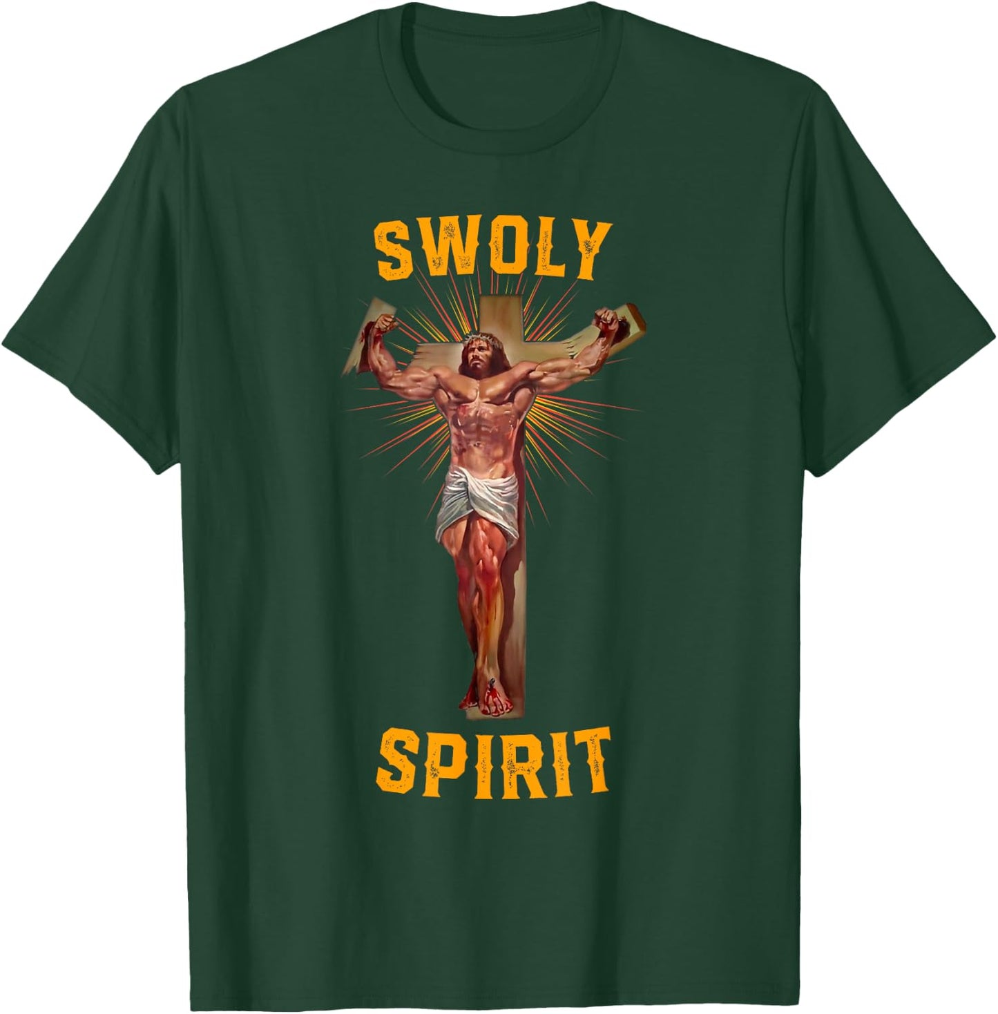 Swoly Spirit T-Shirt - T-Shirt | Forest