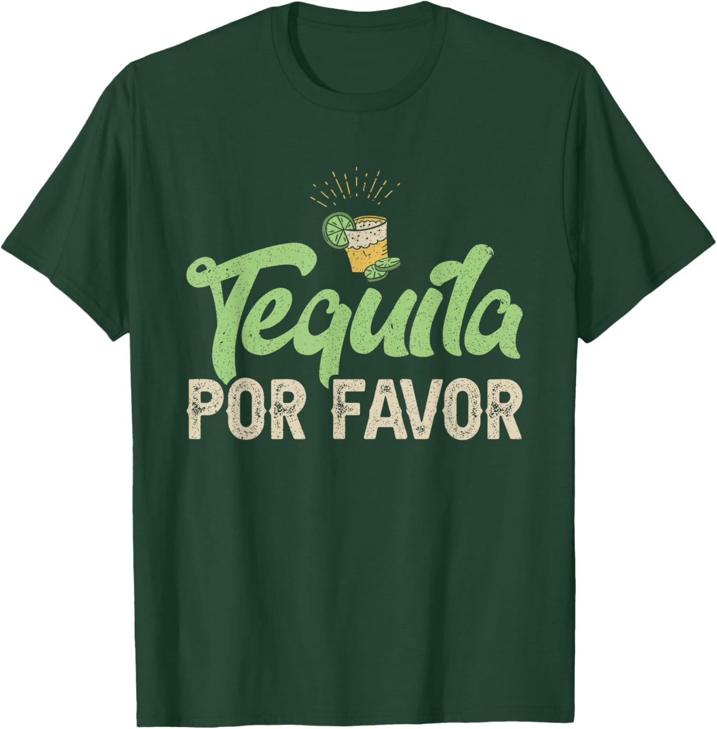 Tequila Por Favor T-Shirt - T-Shirt | Forest