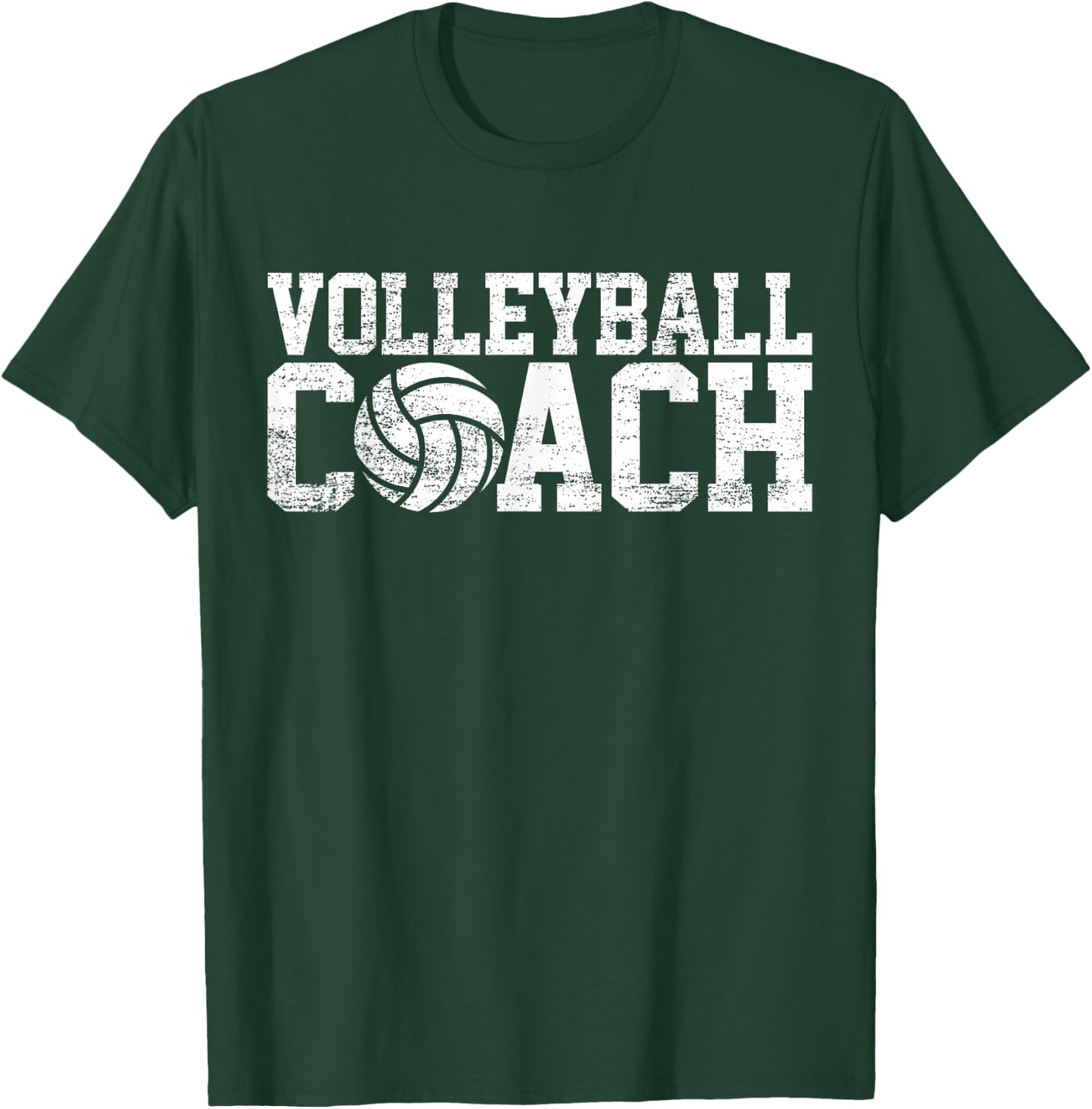 Volleyball Coach Volleyball Trainer Team Volleyball T-Shirt - T-Shirt | Forest