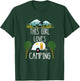 This Girl Loves Camping Caravan Camper Camping T-Shirt - T-Shirt | Forest