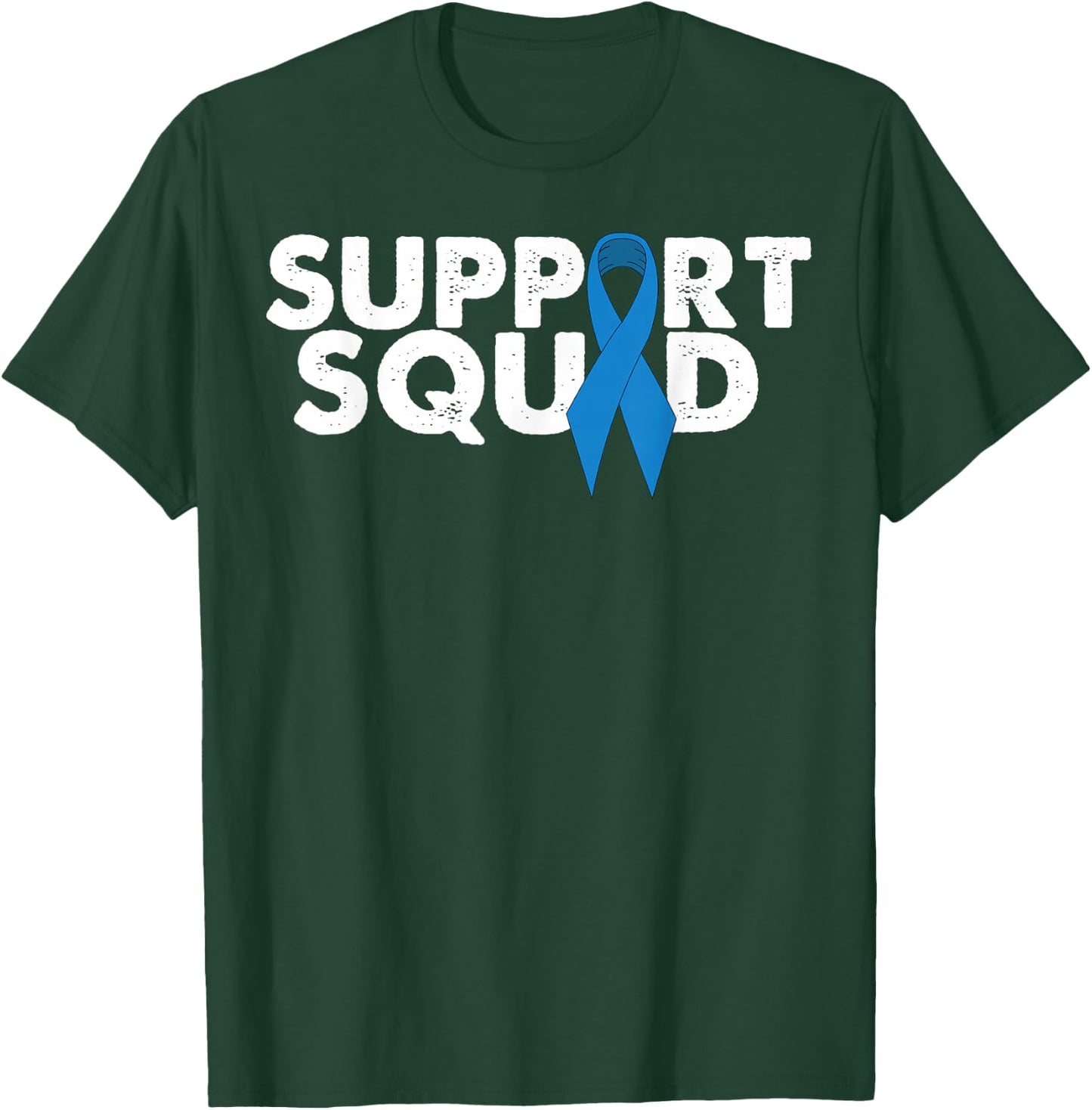 Colon Cancer Support Squad T-Shirt - T-Shirt | Forest
