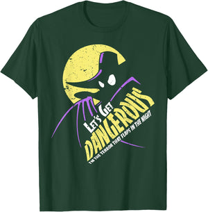 Cartoon Let's Get Dangerous Noir T-Shirt - T-Shirt | Forest
