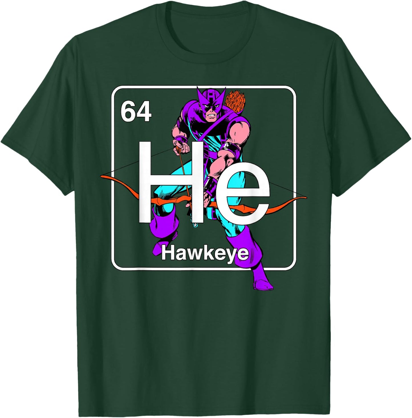 Marvel Avengers Hawkeye Element T-Shirt - T-Shirt | Forest