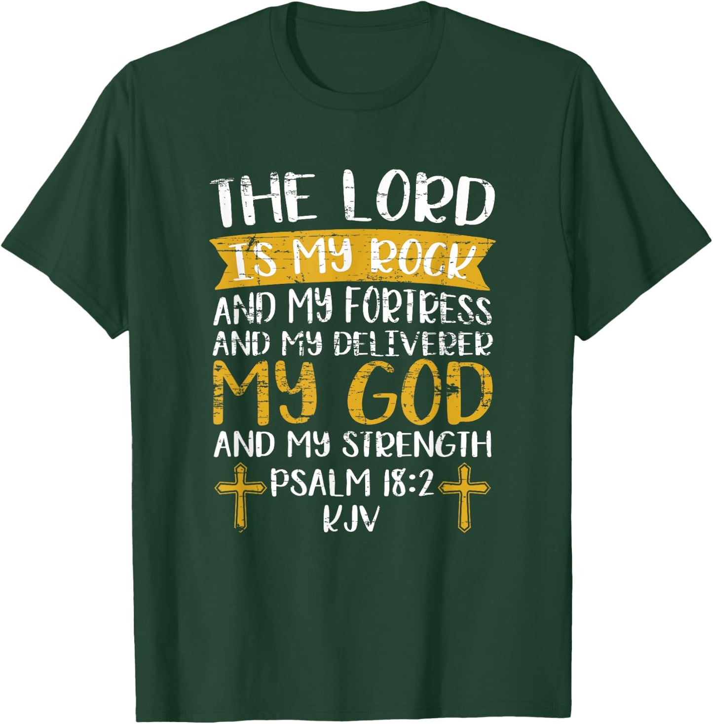 Christian Holy Bible Verse Spiritual Christian Gift Prayer T-Shirt - T-Shirt | Forest