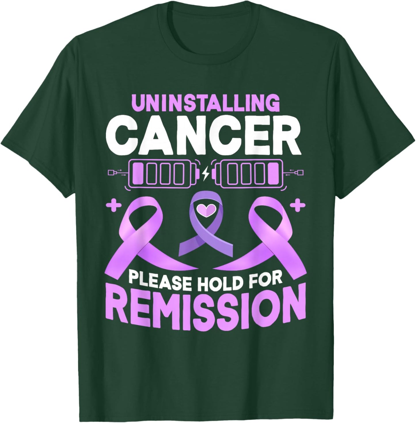 Chemotherapy Uninstalling Cancer Chemo T-Shirt - T-Shirt | Forest