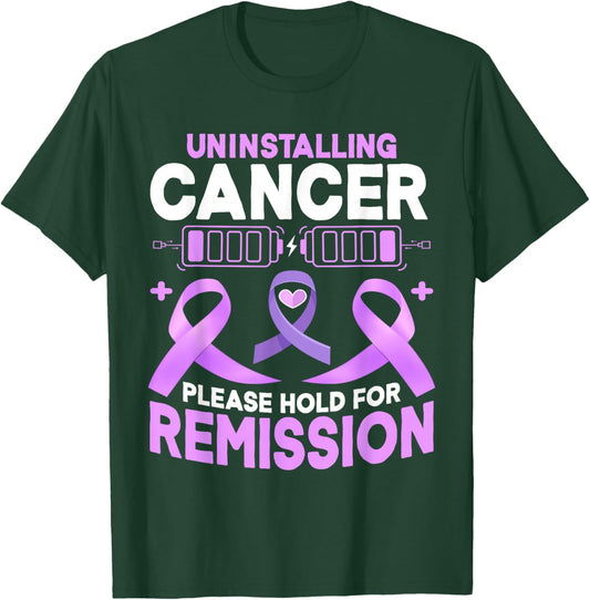 Chemotherapy Uninstalling Cancer Chemo T-Shirt - T-Shirt | Forest