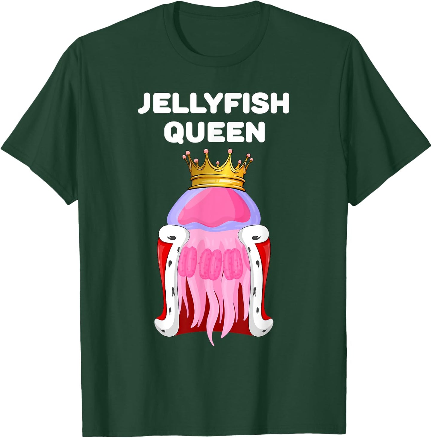 Jellyfish Queen | Jellyfish | Girls Jellyfish T-Shirt - T-Shirt | Forest