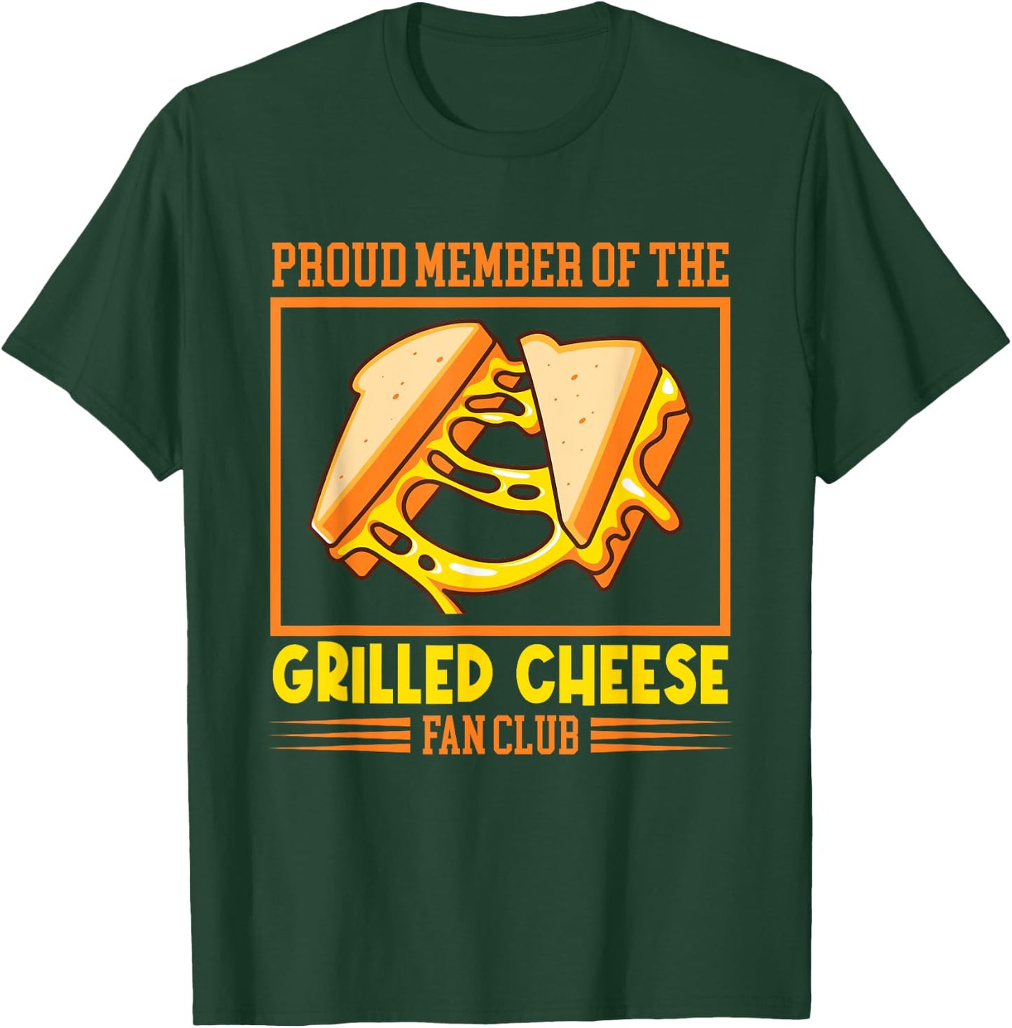Funny Grilled Cheese T-Shirt - T-Shirt | Forest
