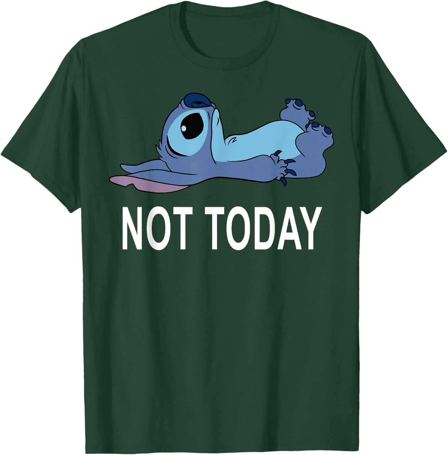 Disney Lilo & Stitch Not Today Stitch T-Shirt - T-Shirt | Forest