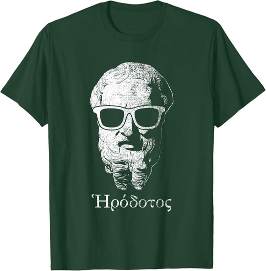 Funny Herodotus Ancient Greek Historian T-Shirt - T-Shirt | Forest