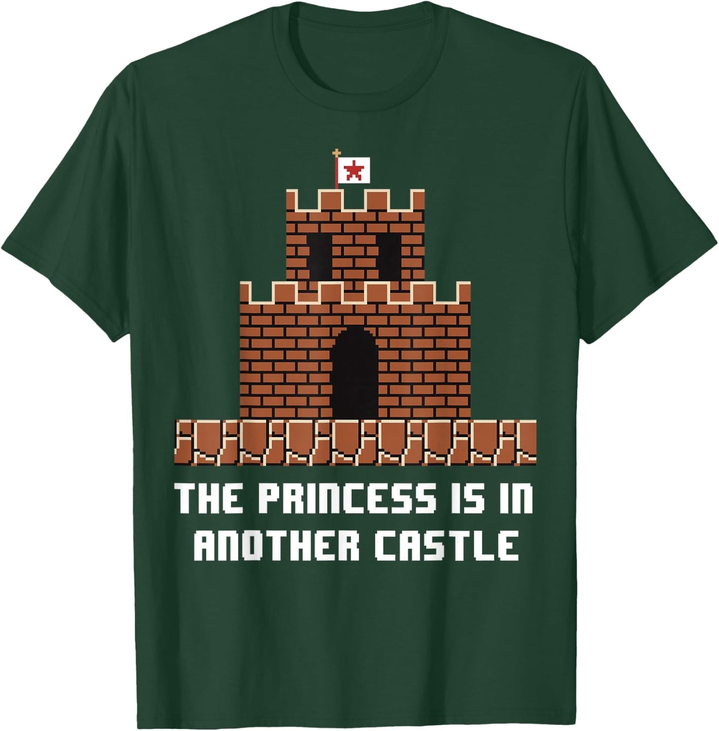 Super Mario The Princess Is In Another Castle T-Shirt - T-Shirt | Forest