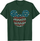 Disney Mickey Mouse Red White and Blue Stars T-Shirt - T-Shirt | Forest