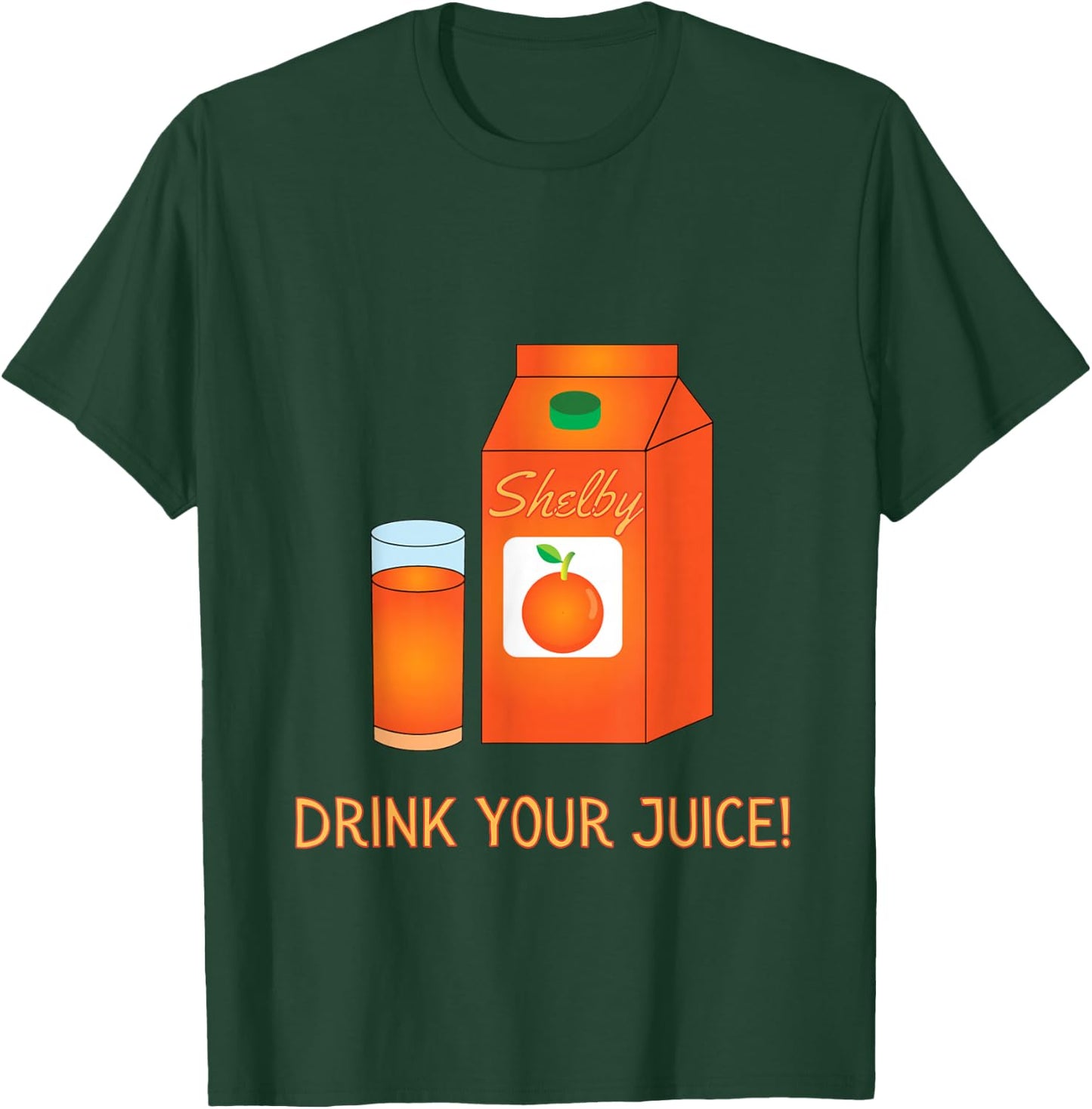 Shelby OJ Drink Your Juice Magnolias T-Shirt - T-Shirt | Forest