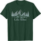 Lake Tahoe CA/NV Mountain Resort Weathered Design Souvenir T-Shirt - T-Shirt | Forest