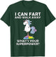 Unicorn I Can Fart And Walk Away, What's Your Superpower? T-Shirt - T-Shirt | Forest