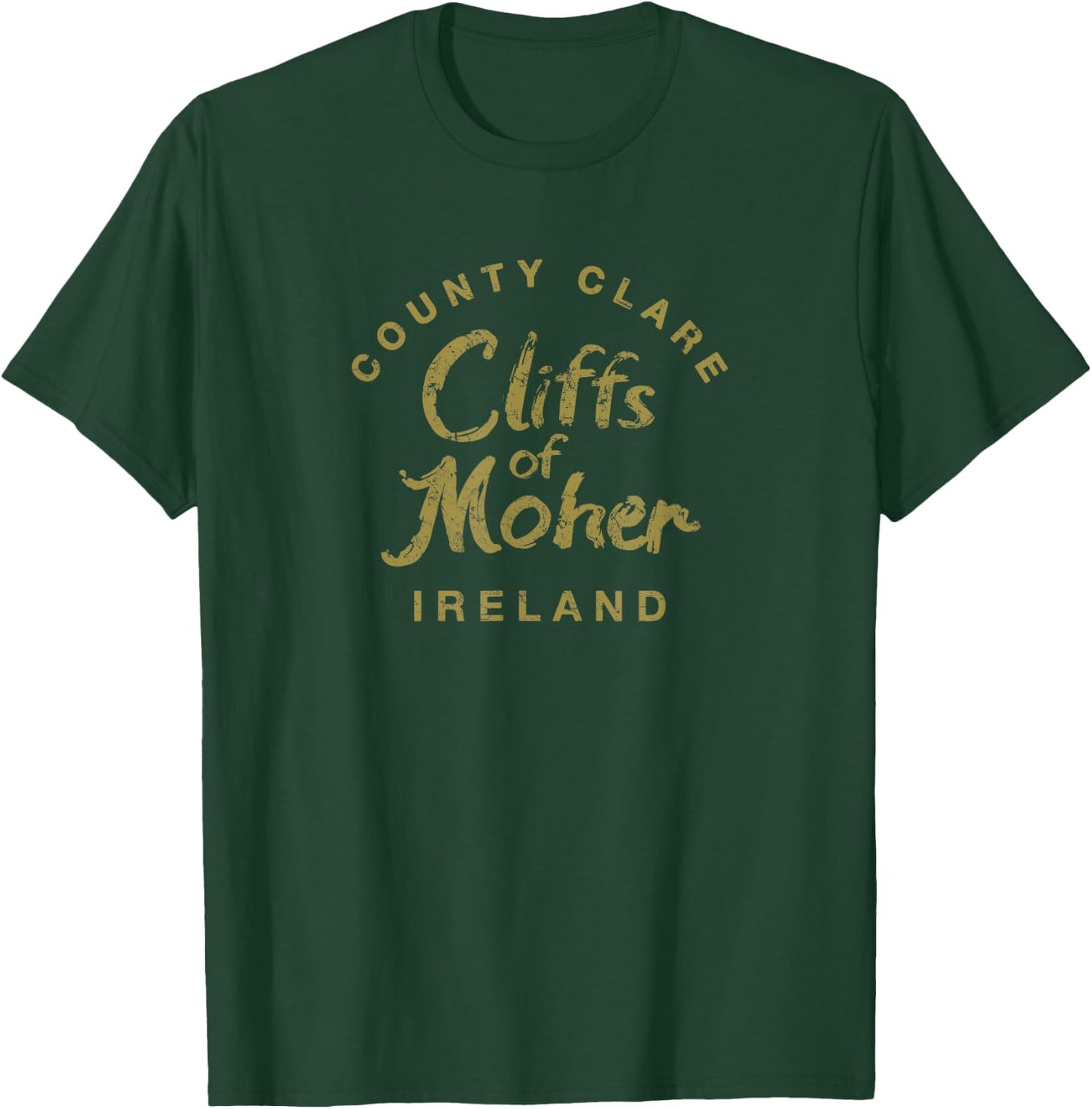 Ireland Cliffs of Moher Irish Vintage T-Shirt - T-Shirt | Forest