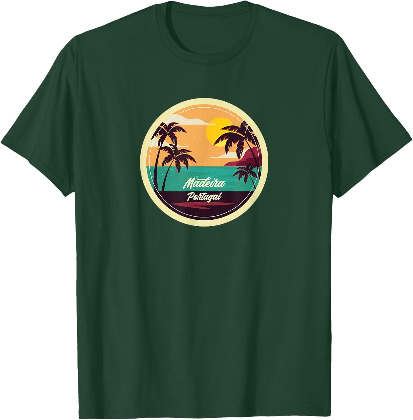 Madeira Souvenir - Portugal Reminder T-Shirt - T-Shirt | Forest