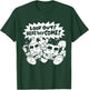 Black And White Love Milk & Cheese - Latest Thing Vaporwave T-Shirt - T-Shirt | Forest