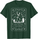 Golfer Tarot Card Celestial Skeleton Golf Player Golfing T-Shirt - T-Shirt | Forest