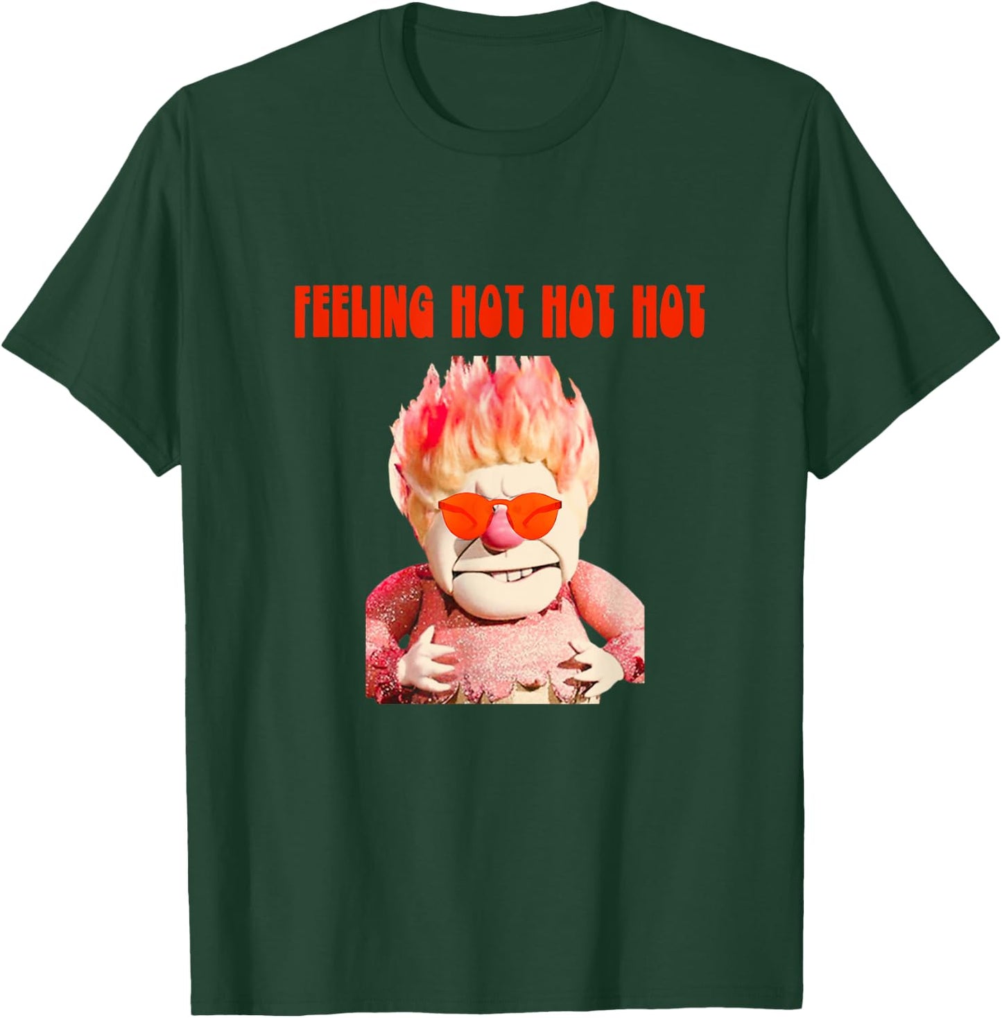 Hot Weather Miser Humorous Heat Funny T-Shirt - T-Shirt | Forest