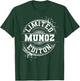 MUNOZ Funny Surname Family Tree Birthday Reunion Gift T-Shirt - T-Shirt | Forest