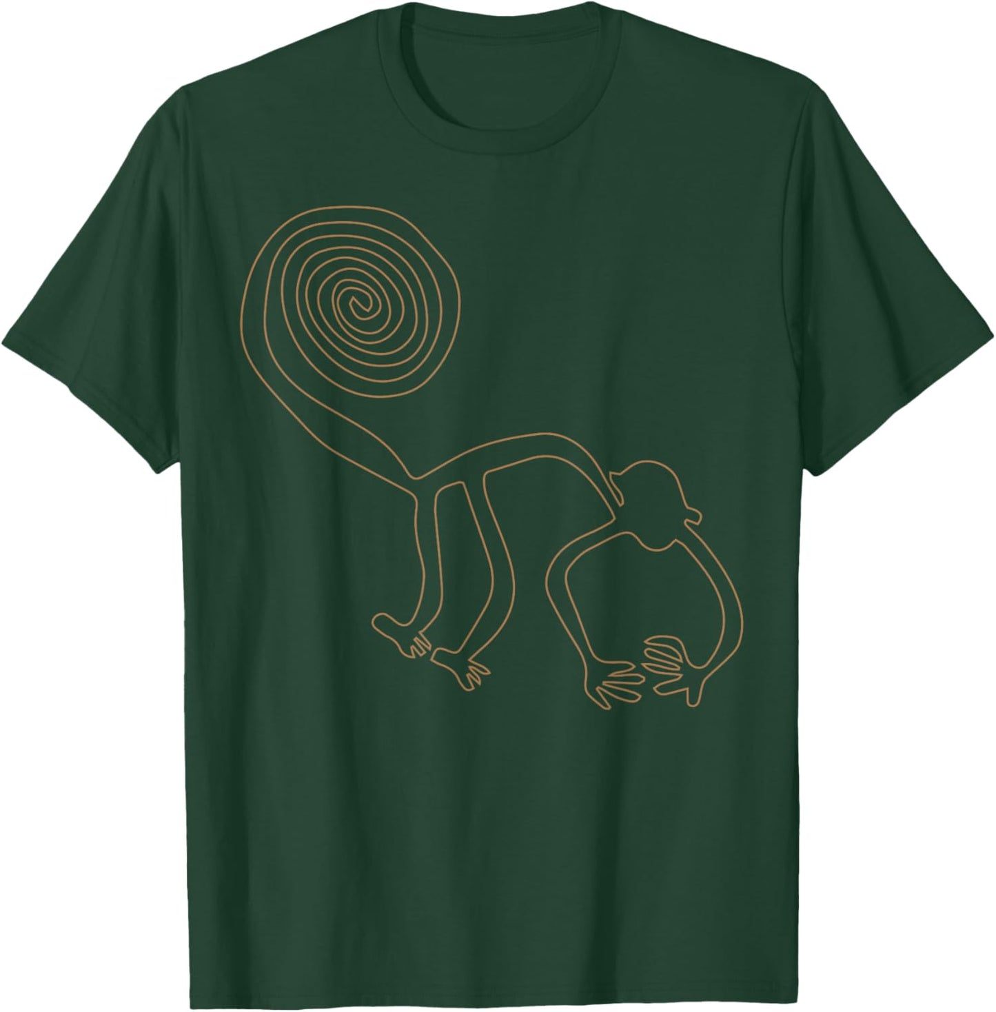 Peru - Nazca Lines Monkey - Peru T-Shirt - T-Shirt | Forest