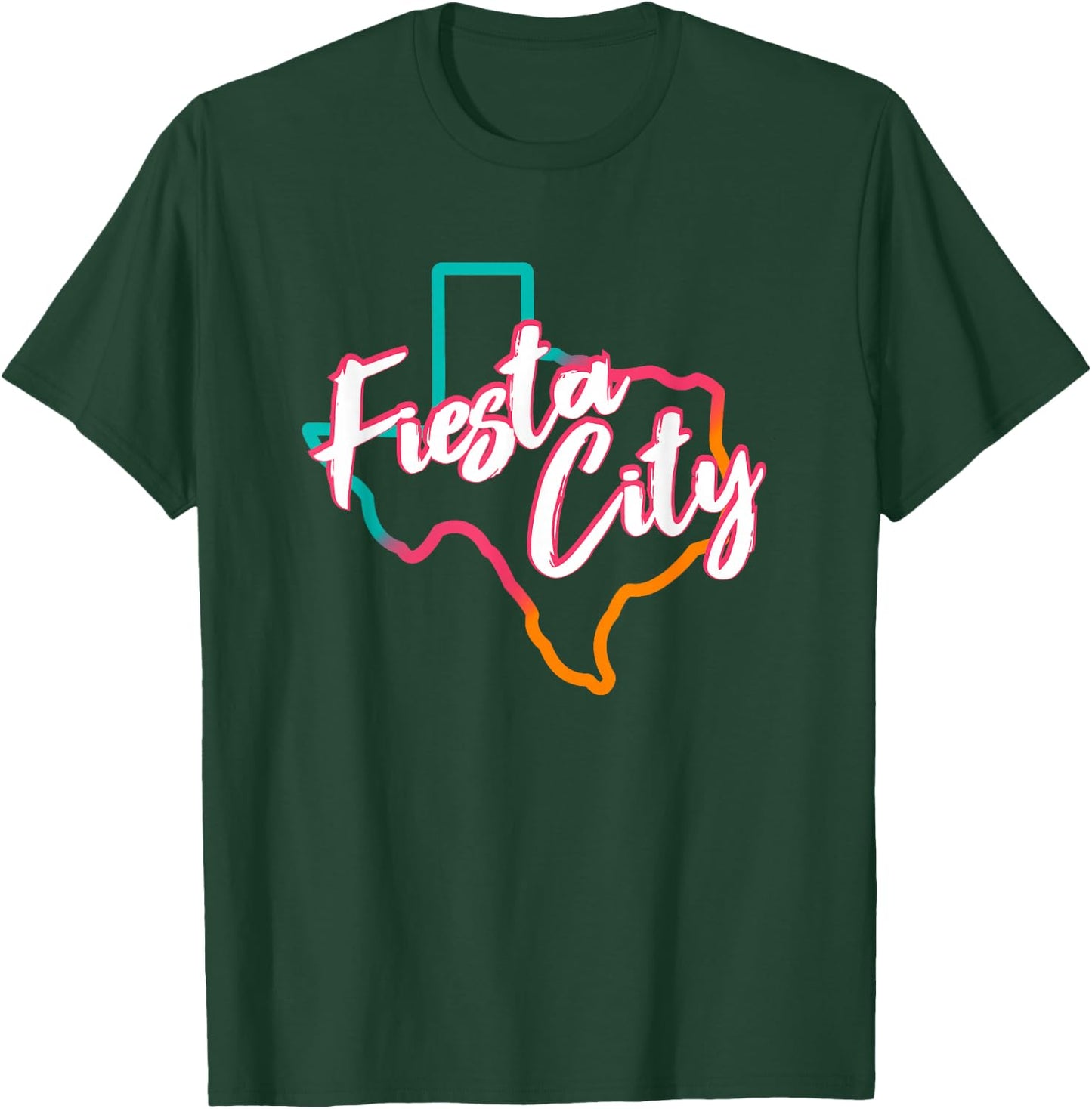 San Antonio Fiesta City T-Shirt - T-Shirt | Forest