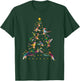Watercolor Hummingbird Christmas Tree for Bird Lover T-Shirt - T-Shirt | Forest