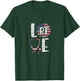 Love RT Respiratory Therapist 4th of July Patriotic Nurse Women T-Shirt - T-Shirt | Forest
