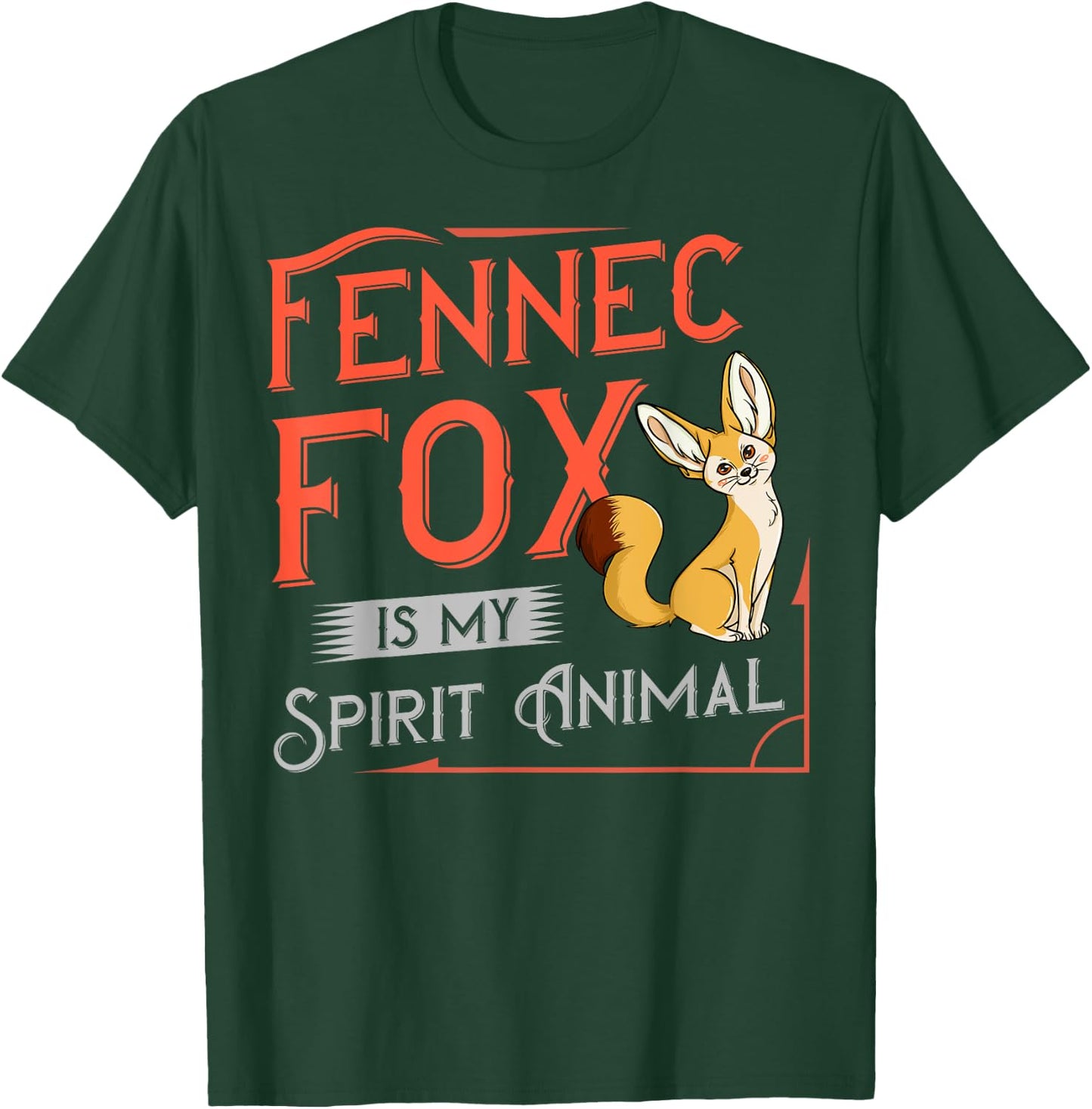 Fennec Fox Gift Foxes Animal T-Shirt - T-Shirt | Forest