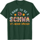I Want To Be A Schwa Its Never Stressed Linguistics Spelling T-Shirt - T-Shirt | Forest