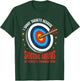 I Shoot Targets Archery Bow Hunting Arrowhead Funny Saying T-Shirt - T-Shirt | Forest