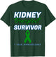 Kidney Transplant First Anniversary 1 Year Survivor One year T-Shirt - T-Shirt | Forest