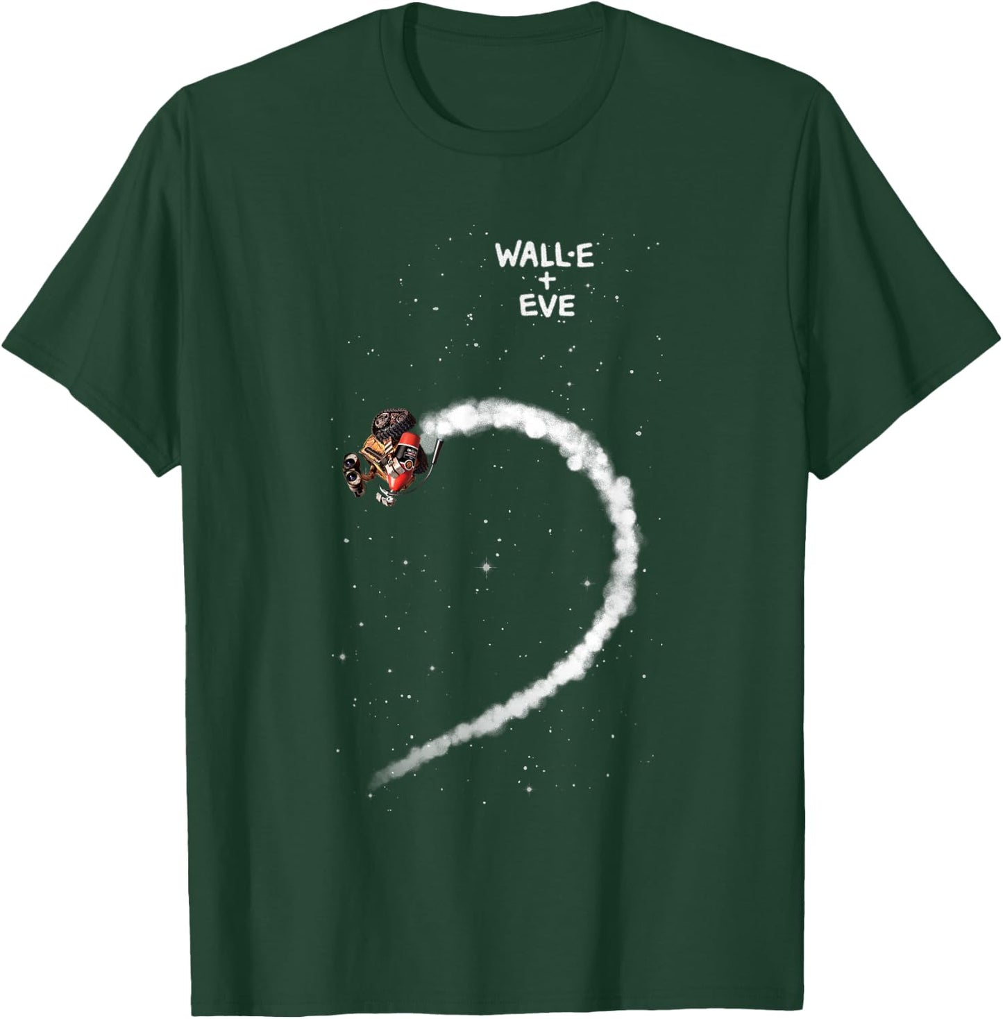 Disney Pixar Wall-E + EVE Left Half Heart Couples T-Shirt - T-Shirt | Forest