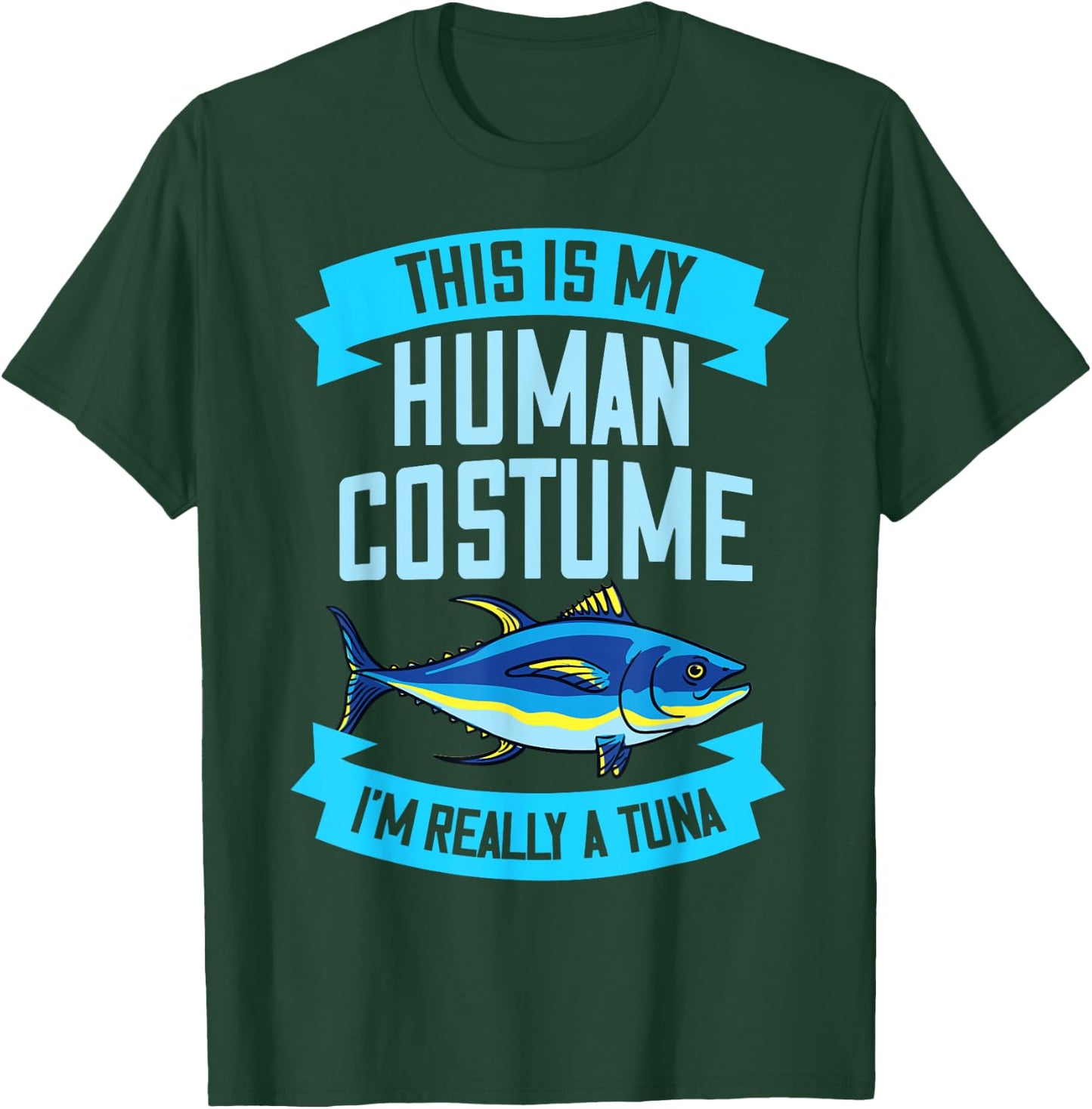 Red Tuna Costume Gift Bluefin Tuna Fish T-Shirt - T-Shirt | Forest
