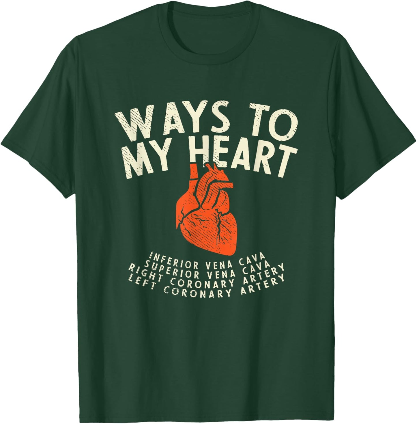 Medical Student, Cardiology, Cardiac Nurse, Cardiology T-Shirt - T-Shirt | Forest