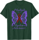 Multiple Myeloma Awareness Butterfly with Burgundy Ribbon T-Shirt - T-Shirt | Forest