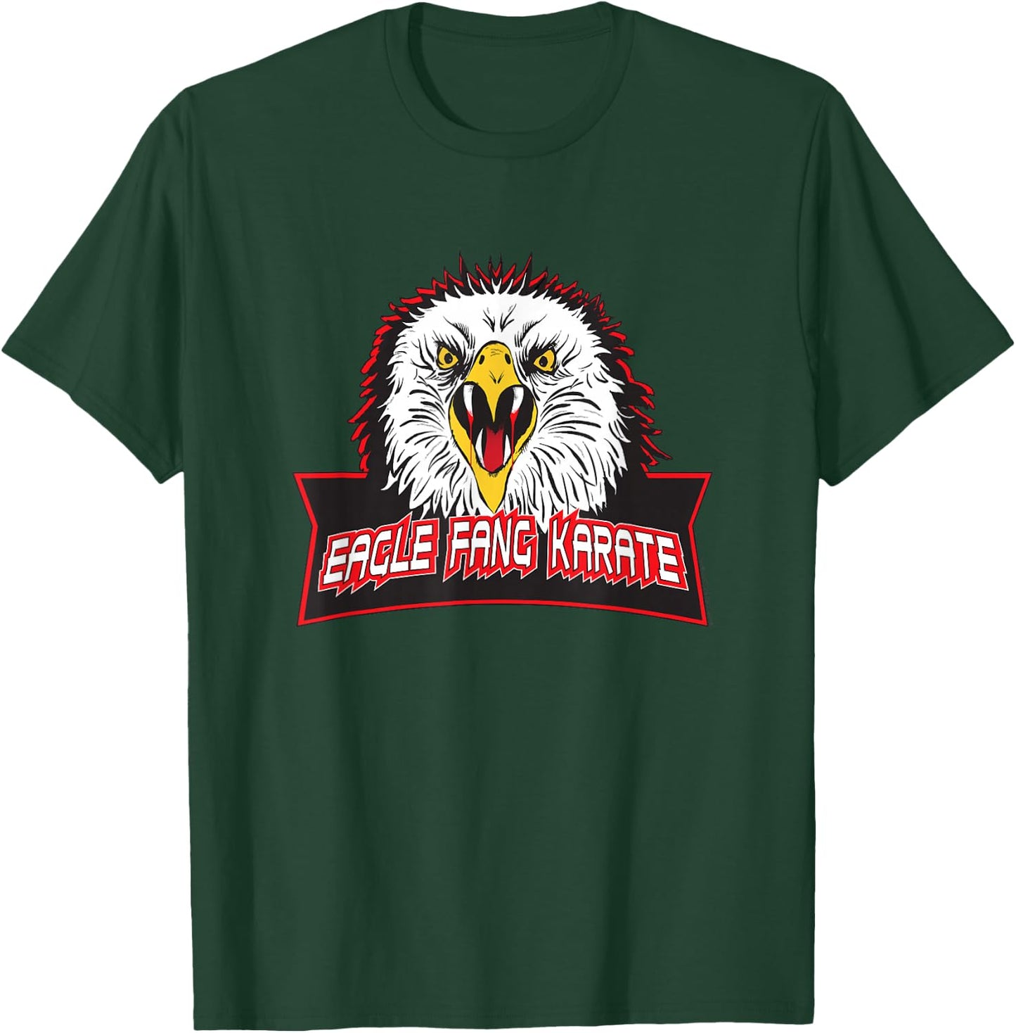Cobra Kai Eagle Fang Logo TV Show T-Shirt - T-Shirt | Forest