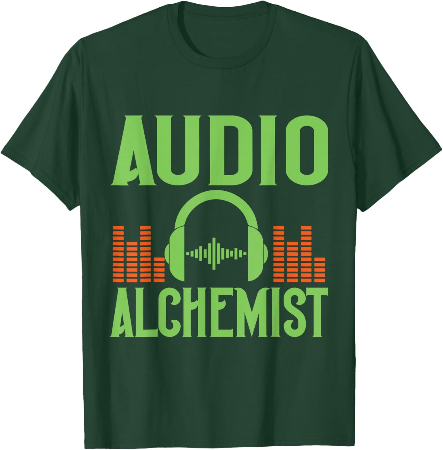 Audio Alchemist Sound Engineer T-Shirt - T-Shirt | Forest