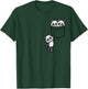 Pocket Pandas Cute Bear Animal Lover Men Women Kids Gift T-Shirt - T-Shirt | Forest