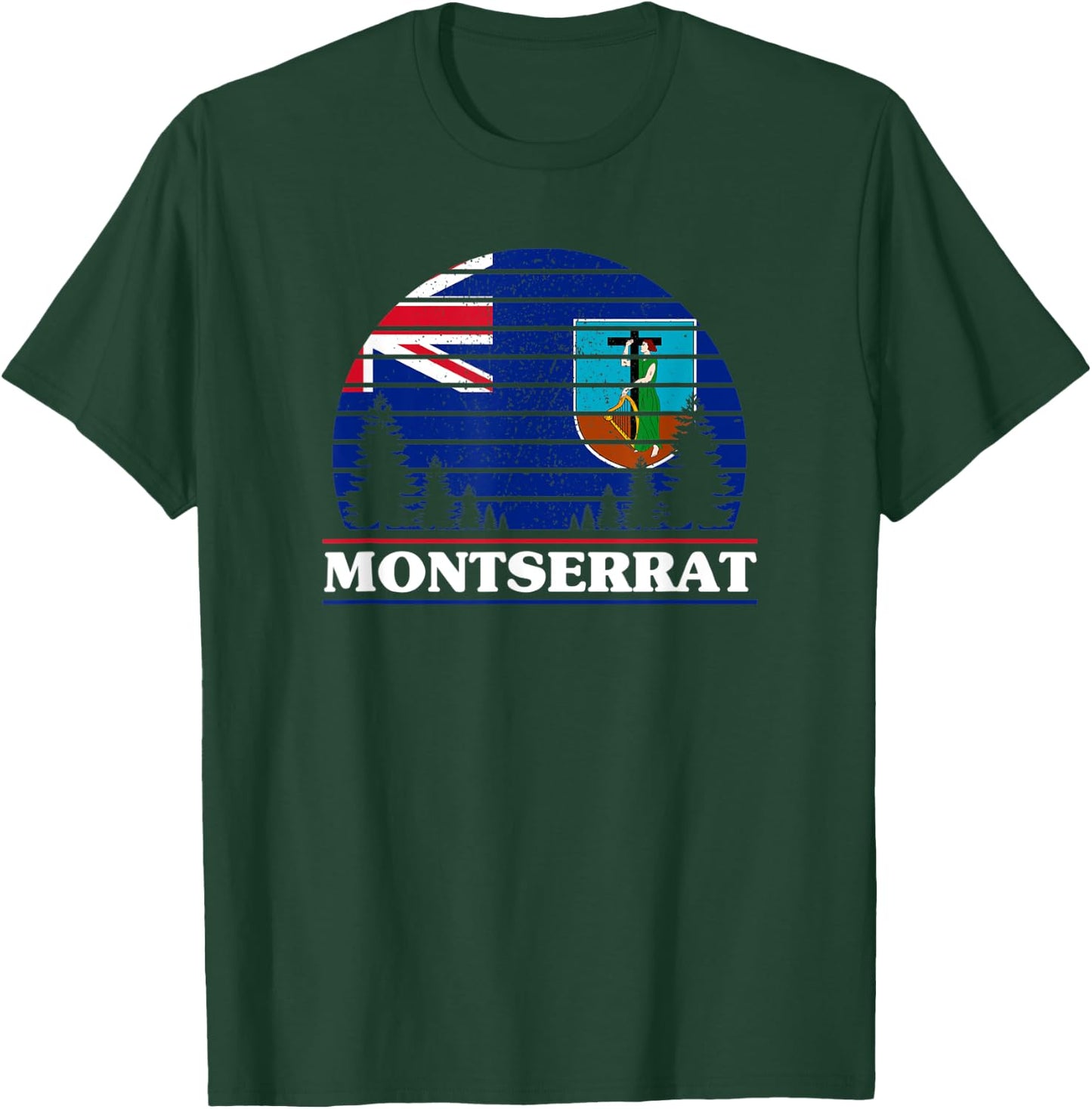 Montserrat T-Shirt - T-Shirt | Forest