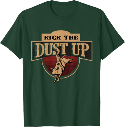 Cowboy and Cowgirl on Rodeo or Farm for kick the dust up