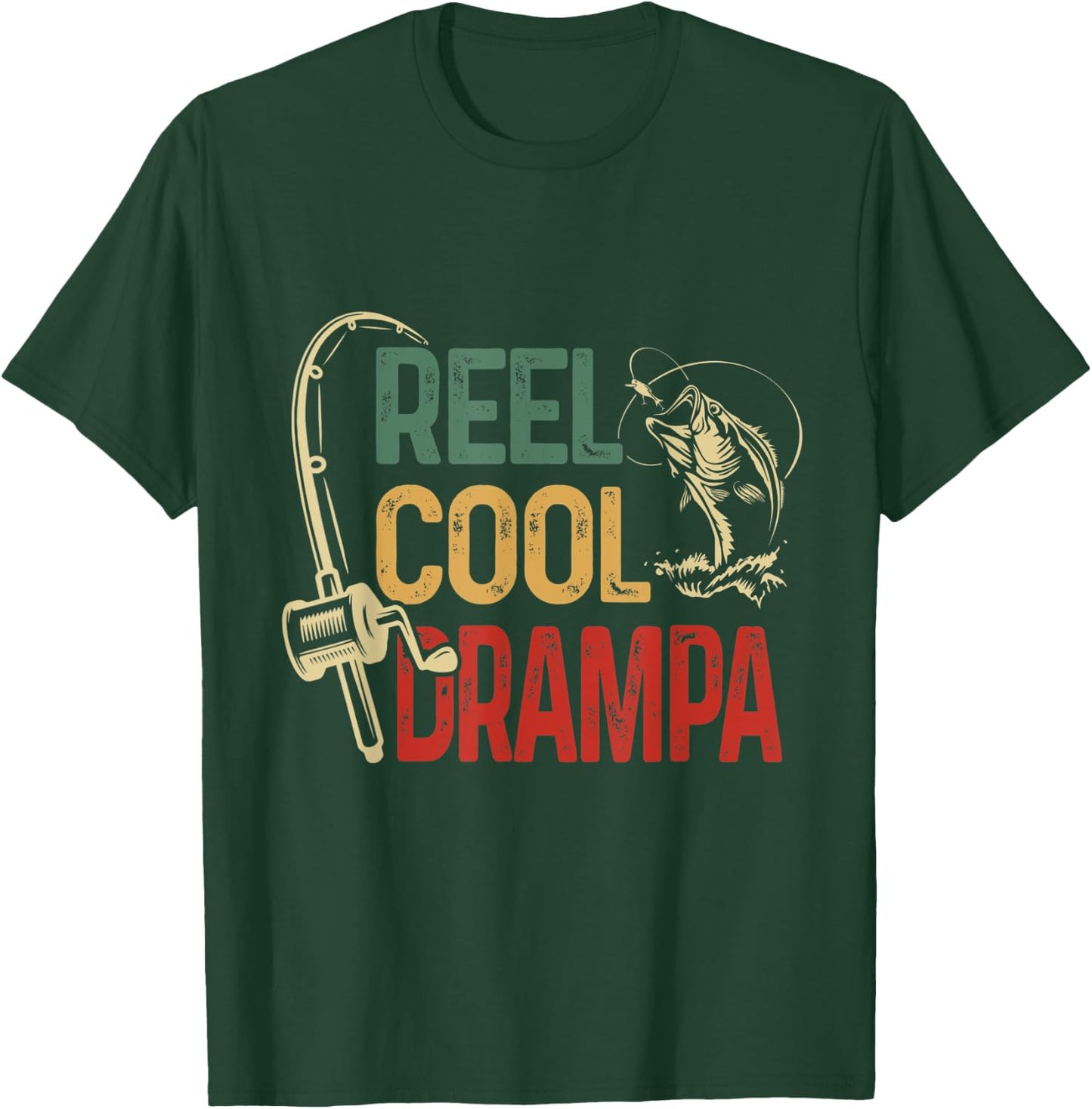 Reel cool Reel cool Drampa T-Shirt - T-Shirt | Forest