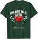 Grilling Meat Softly With His Tongs Funny BBQ Griller Lovers T-Shirt - T-Shirt | Forest