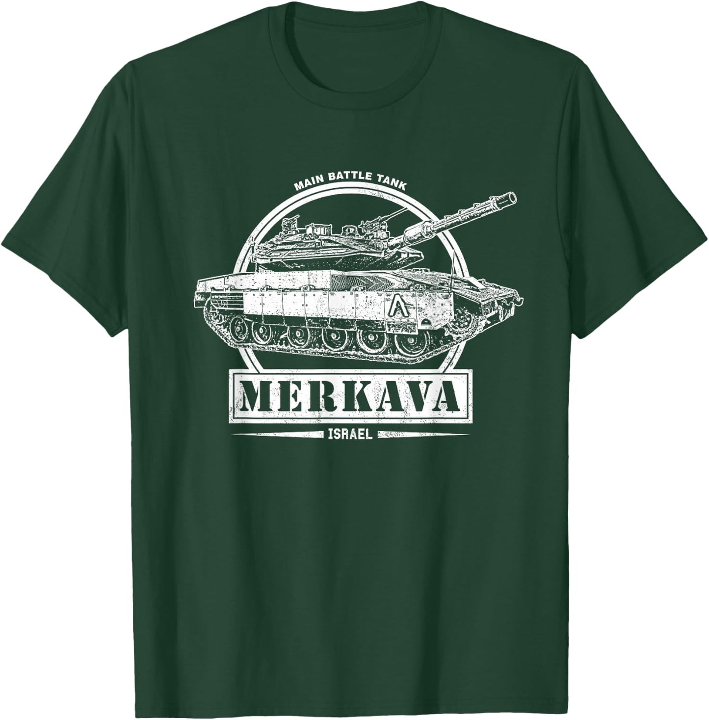 Merkava Tank T-Shirt - T-Shirt | Forest