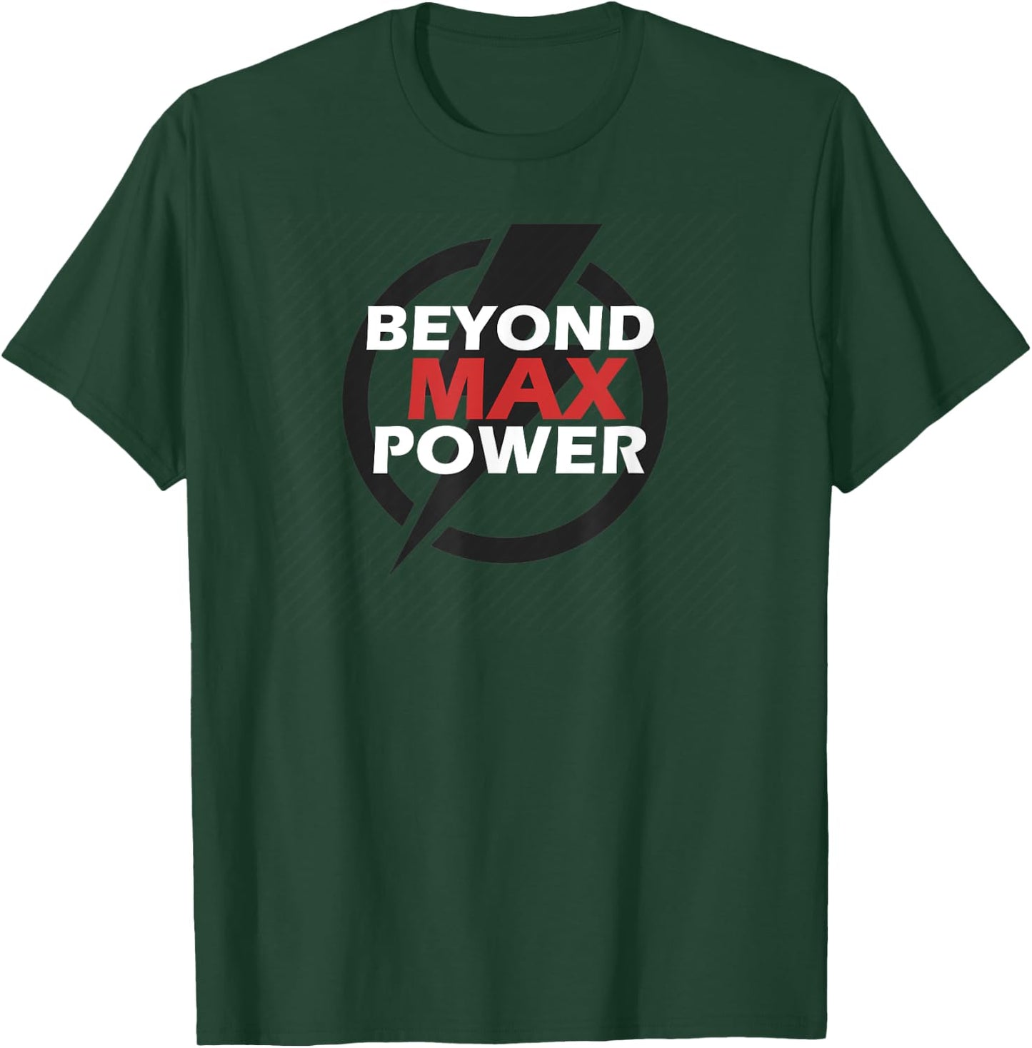Max Powerlifting Bodybuilding Weightlifting Workout Gym Gear T-Shirt - T-Shirt | Forest