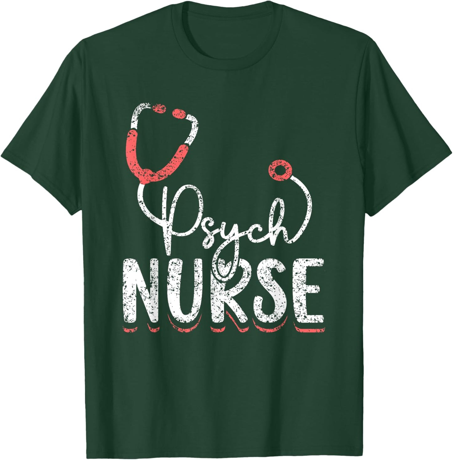 Psych Nurse Nursing Psychiatry Nurses Psychiatric Nurse , Small, Black T-Shirt - T-Shirt | Forest