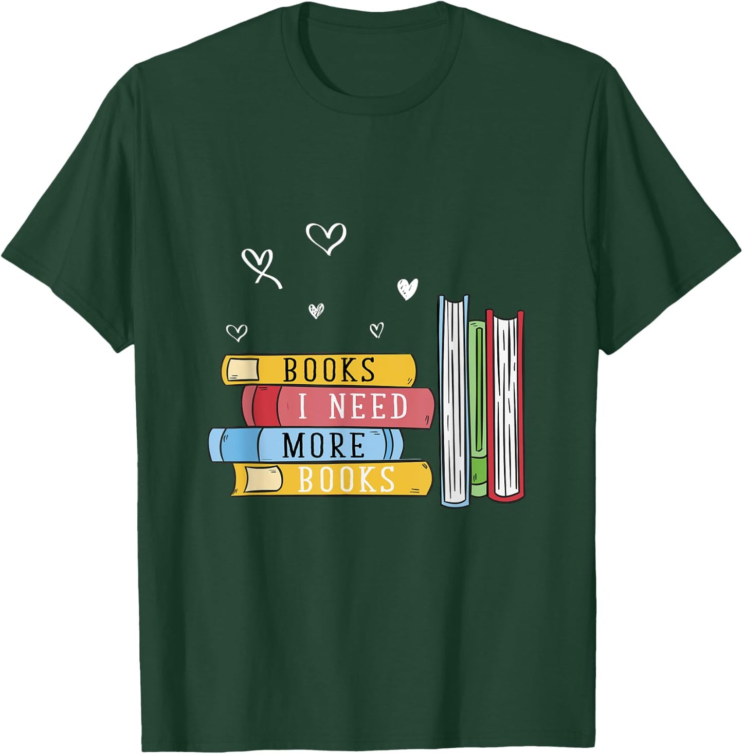 Funny Book Lover Gift Bibliophile Reading T-Shirt - T-Shirt | Forest