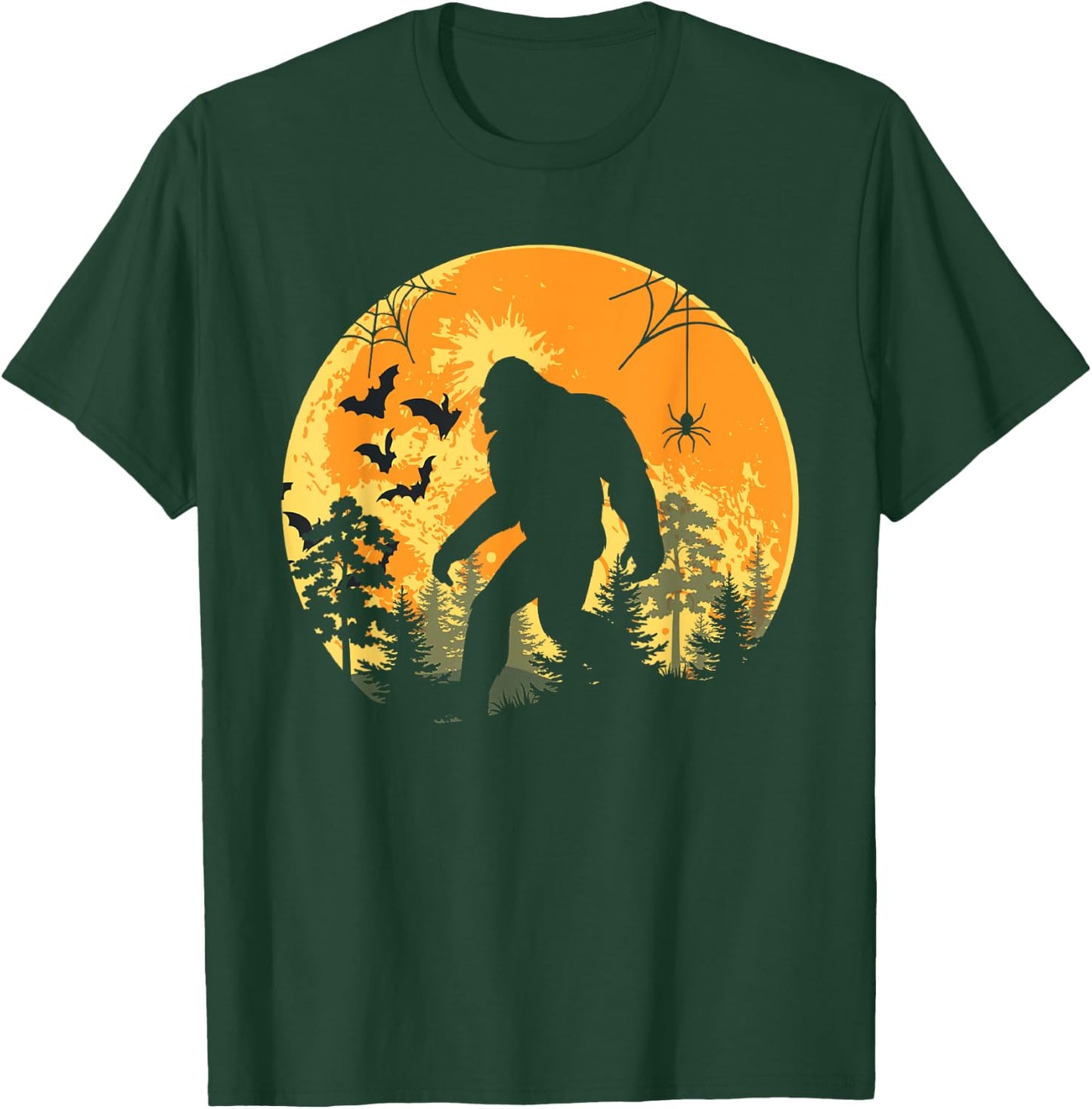 Funny Halloween Sasquatch Bigfoot Halloween Costume T-Shirt - T-Shirt | Forest